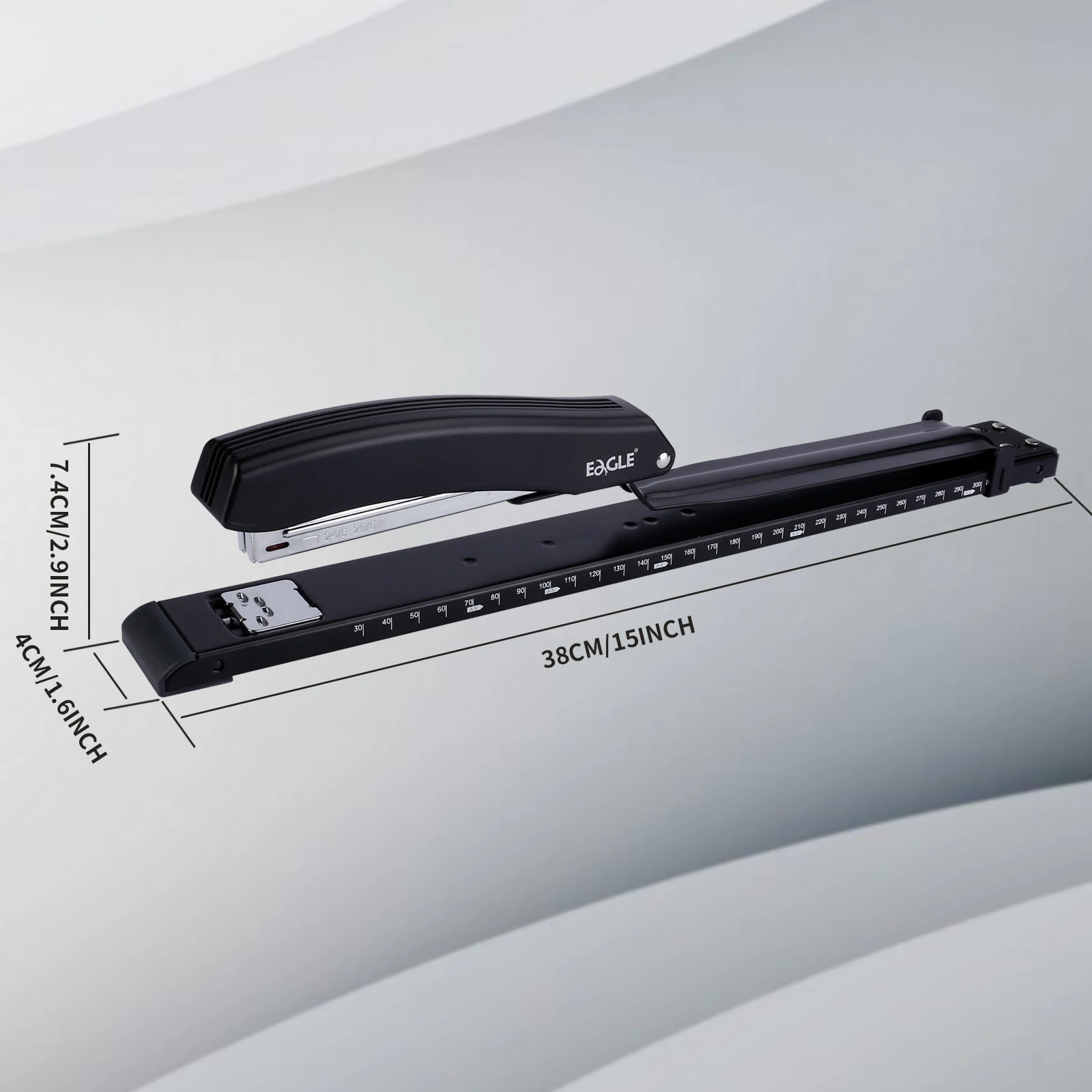 Stapler With Built-in Ruler 2