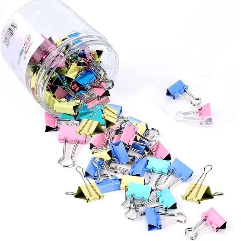 Mini Color Binder Clips 1