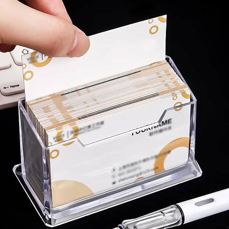 Transparent Business Card Holder 1