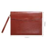 Leather Briefcase File Folder 6