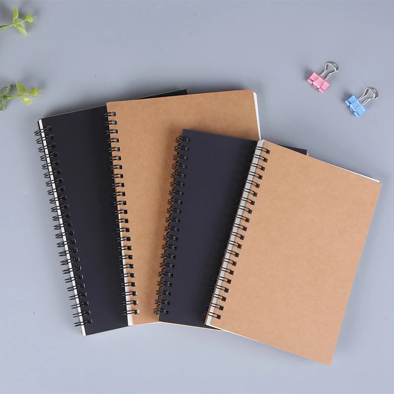 Spiral Coil Kraft Notebook 1